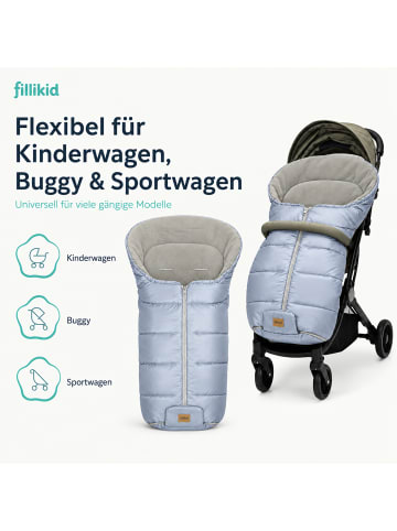 fillikid Winterfußsack Eco BIG in Silber