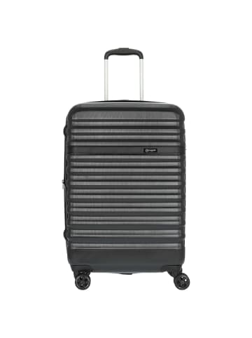 Bugatti Corium 4-Rollen-Trolley 66 cm (gold) in schwarz