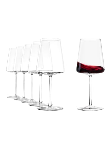 6er Set Bordeauxgläser Power in Transparent 648 ml