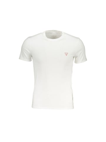 Guess Jeans Weißes Bio-Baumwoll-T-Shirt