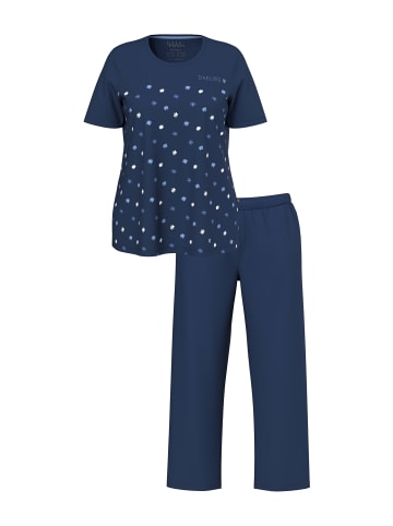 Ulla Popken Pyjama in nachtblau