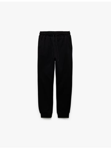 KOTON SWEAT BOTTOMS in Schwarz
