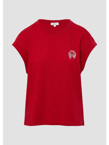 s.Oliver T-Shirt in 35D2_mohnrot