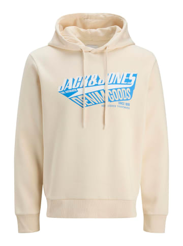 Jack & Jones Kapuzenpullover in Antique White