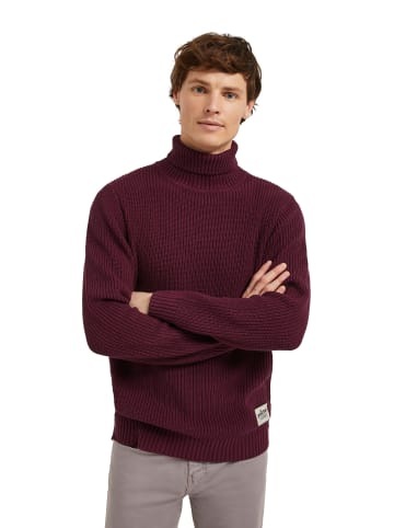 Polo Club Pullover in Weinrot