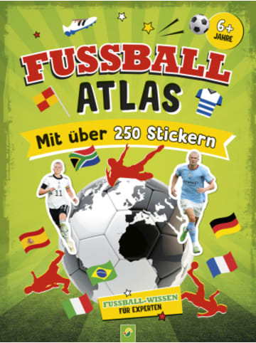 Schwager & Steinlein Buch - Fußball-Atlas. Mit über 250 Stickern