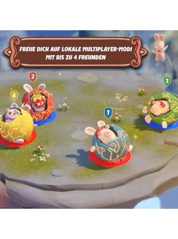 COFI 1453 Nintendo Switch Spiel Rabbids: Party of Legends - Enthält nur in Mehrfarbig