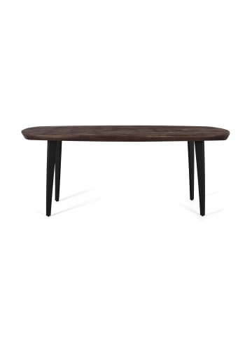 Giner y Colomer Esstisch aus Mangoholz mit abgerundeten Ecken, 200 cm in Brown