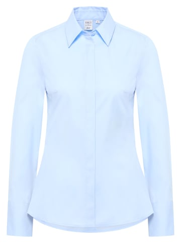 Eterna Bluse FITTED in hellblau