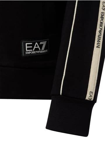 EA7 Sweatjacke in schwarz - 0001