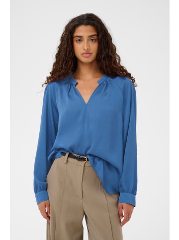 Soaked in Luxury Bluse langarm SLIoana Gerade Passform in Nouvean Navy