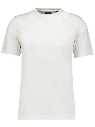 Ragman Softknit T-Shirt Rundhals in Weiß