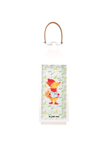 Mr. & Mrs. Panda Laterne Fuchs Sänger ohne Spruch in Transparent