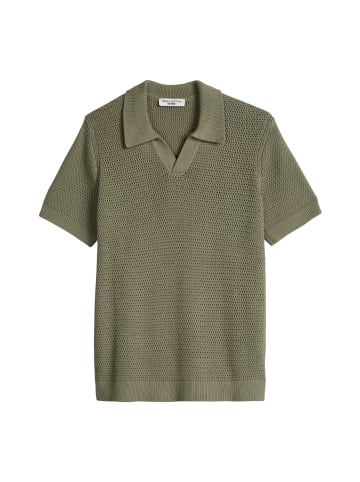 Marc O'Polo DENIM DfC Strick-Poloshirt relaxed in Chalky Sage