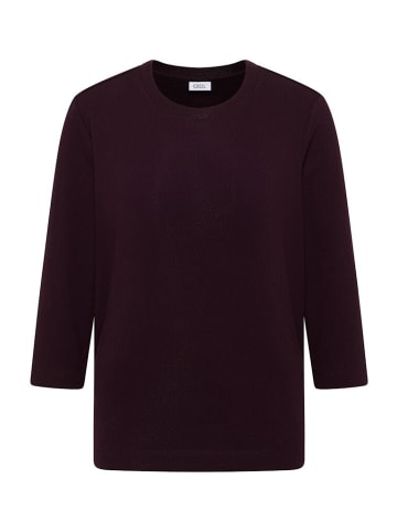 Cecil Langarmshirt in eggplant red