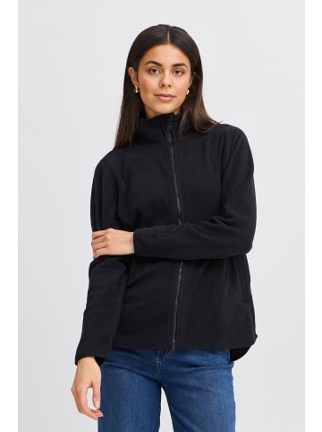 Fransa Trainingsjacke in schwarz