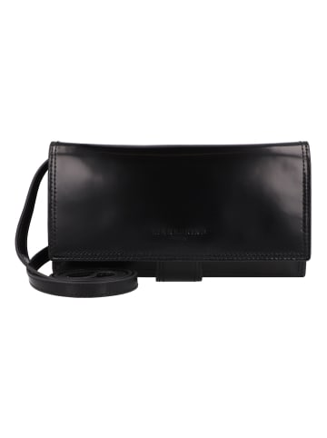 LIEBESKIND BERLIN Lisa Clutch Geldbörse Leder 19.5 cm in black