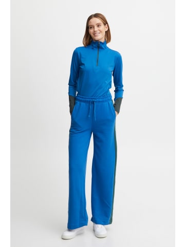 TheJoggConcept. Jogger Pants JCSAFINE WIDE JOGGER - 22800103  Jogger Pants mit Galonstreifen in Blau