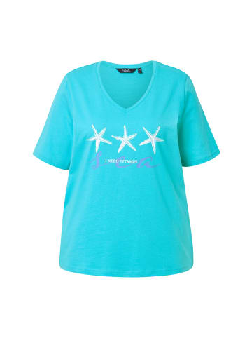 Ulla Popken Shirt in tiefes aqua