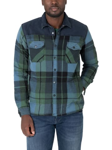 Timezone Hemd OVERSHIRT PADDED in Mehrfarbig