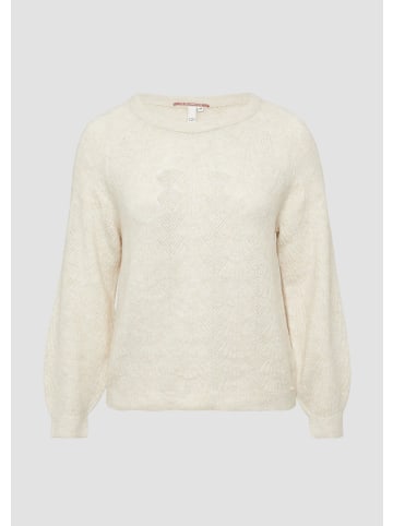 QS Strickpullover in 02W0_creme