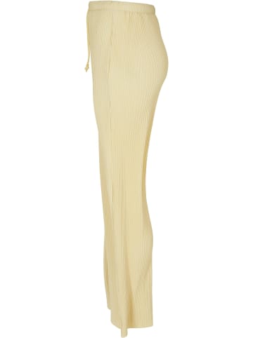 Urban Classics Urban Classics Damen Ladies Plisse Pants in softyellow