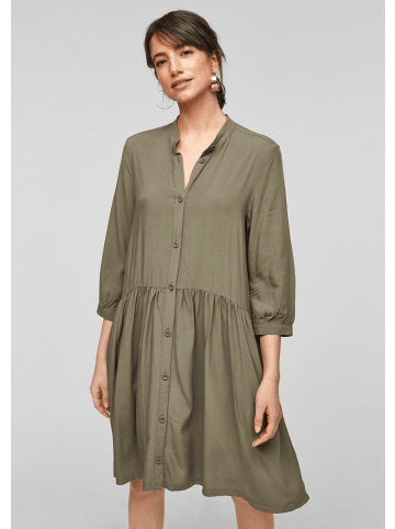 QS by S. Oliver Einteiler Kleid kurz in Olive