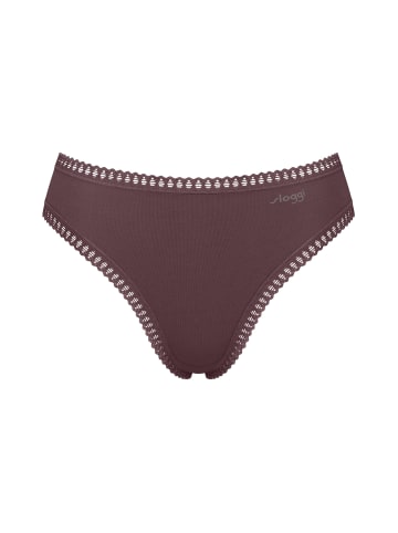 Sloggi Slip 3er Pack in Pink/Grün