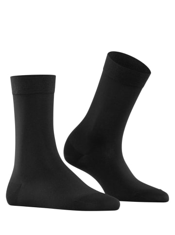 Falke Cotton Touch Socke in Black