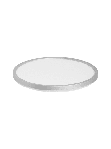 Beliani Deckenleuchten VELORA in Silber - (W) 30 x (H) 3 x (L) 30 cm