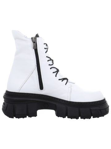 Mustang Schnürstiefelette in weiss