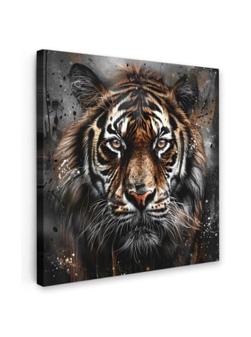 MuchoWow Leinwand bilder Tiger (BxH)