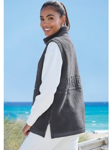 ELBSAND Fleeceweste in anthrazit