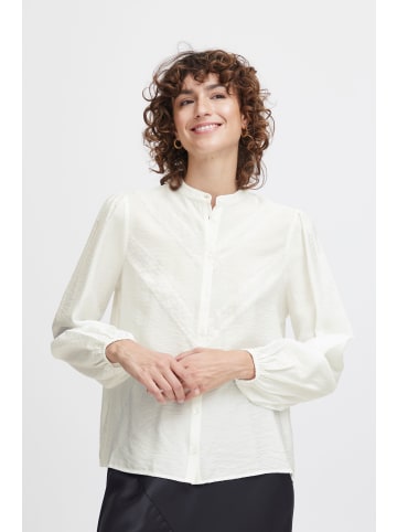 b.young Langarmbluse BYILANO LACE SHIRT - 20813808 in weiß