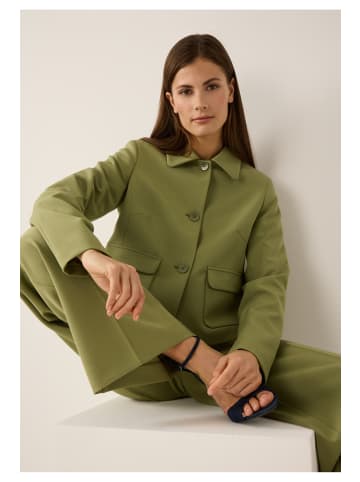 More & More gepflegter Kurzblazer in green
