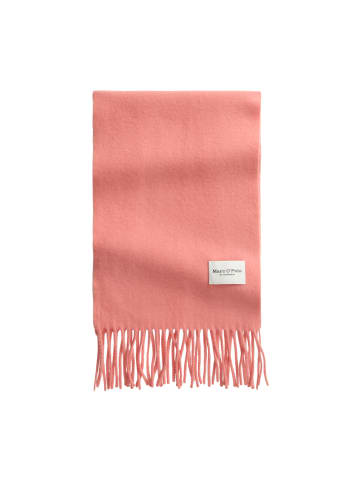 Marc O'Polo Schal mit Fransen in sunny rose