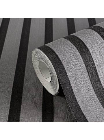 A.S. Création Tapete Wooden panel Grau