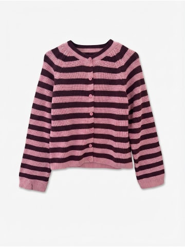 Vero Moda Strickjacke in Grape Wine