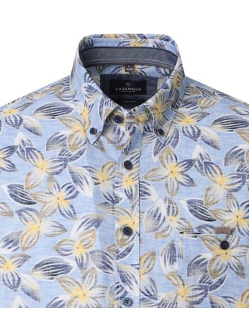 CASAMODA Halbarmhemd in Blau