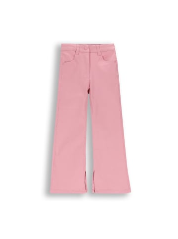 Coccodrillo Stoffhose mit weitem Bein in rosa