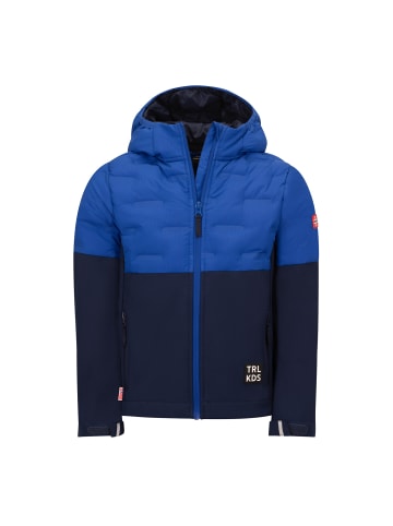 Trollkids Hybrid Softshelljacke Helgeland in royal blue