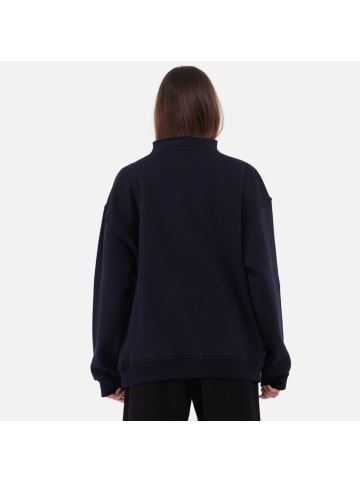 COFI 1453 Zipper Sweatshirt Oversize in Dunkelblau