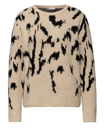 Street One Strickpullover in melange schwarz - 0001