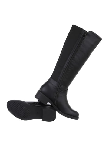 Ital-Design Stiefel in Schwarz