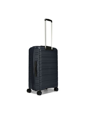 D&N Travel Line 4700 4 Rollen Kofferset 3-teilig mit Dehnfalte navy