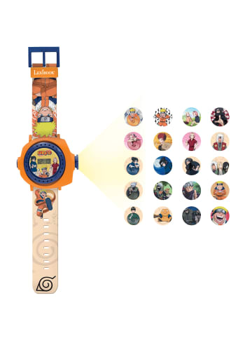 LEXIBOOK® Naruto Projektionsuhr mit 20 Bildern
