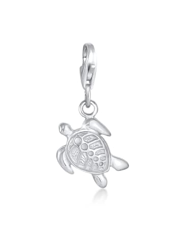 Nenalina Charm 925 Sterling Silber Schildkröte in Silber