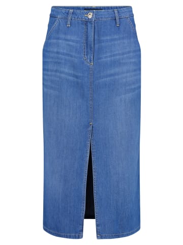 Betty Barclay Jeansrock mit Waschung in Blau