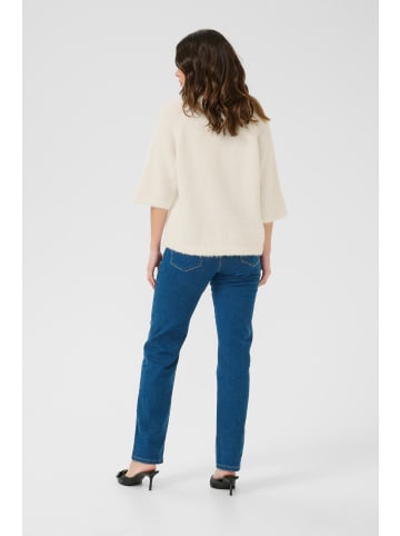 Kaffe Strickpullover KAemilie Baggy fit in Chalk
