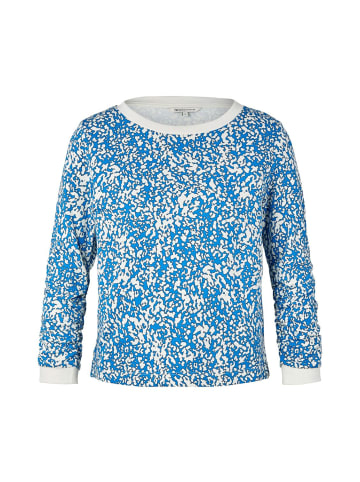 TOM TAILOR Denim Sweatshirt SWEATPRINT in Mehrfarbig